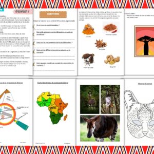 Pack Afrique “1 jour, 1 découverte” – 30 Énigmes type GOTD (410 pages) – CE2 CM1 CM2
