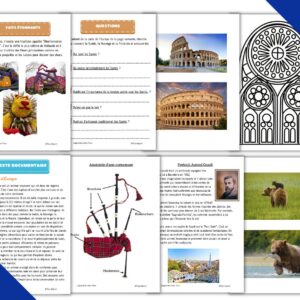 Pack Europe “1 jour, 1 découverte” – 30 Énigmes type GOTD (505 pages) – CE2 CM1 CM2