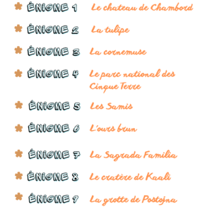 Pack Europe “1 jour, 1 découverte” – 30 Énigmes type GOTD (505 pages) – CE2 CM1 CM2
