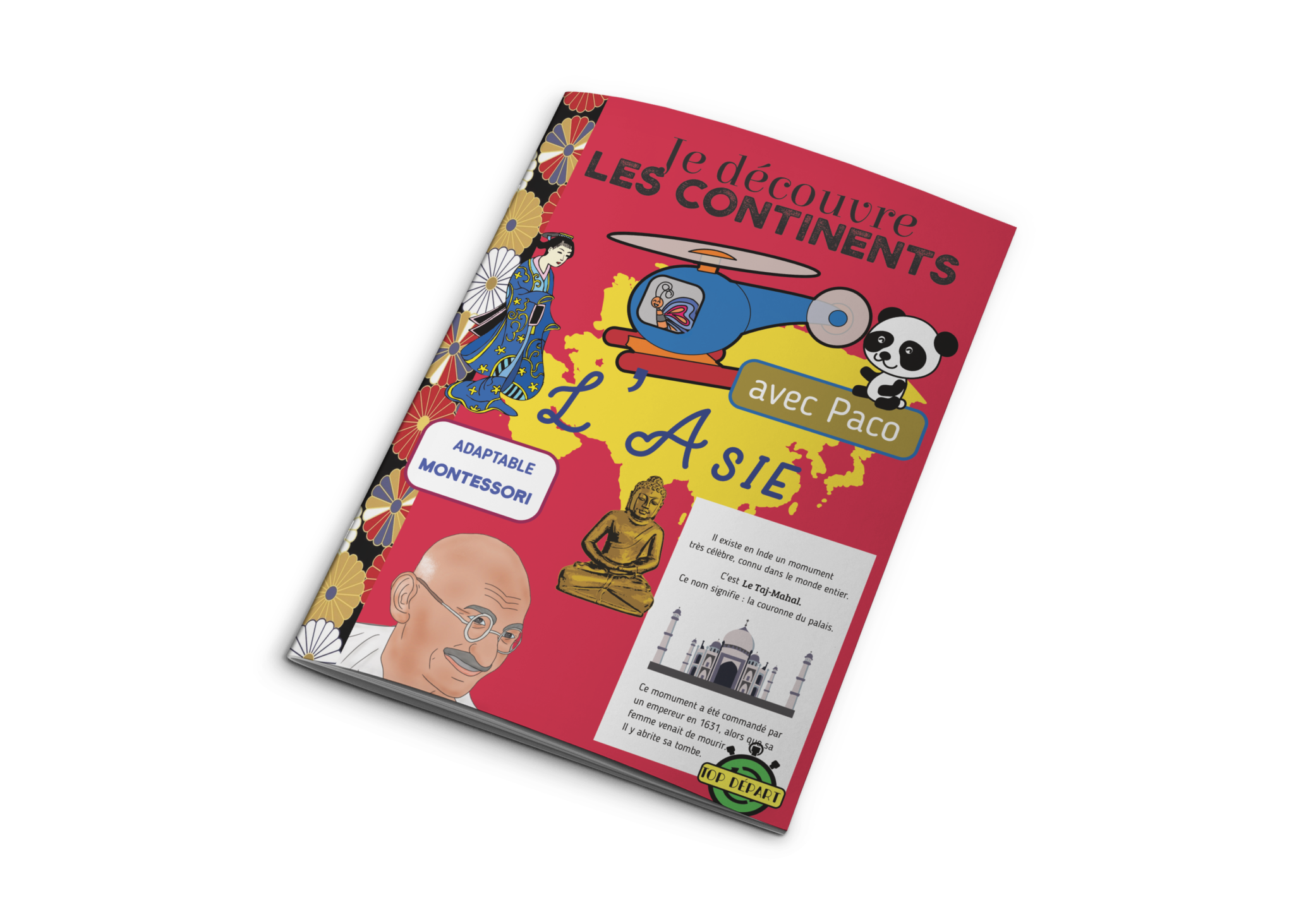 Fichier maternelle Continent Asie - Dès 5 ans