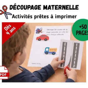 Fiches de découpage maternelle à imprimer – des activités ludiques pour développer la motricité fine