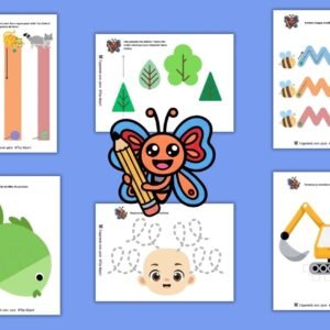 Graphisme Maternelle MS GS : 100+ Pages d’Activités Progressives avec Paco