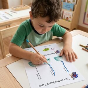 Écrire les Lettres Majuscules avec Paco – 270 Fiches à imprimer pour la Grande Section
