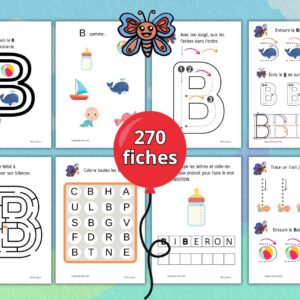 Écrire les Lettres Majuscules avec Paco – Fiches Alphabet Maternelle (GS) & CP