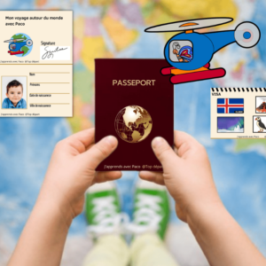 Passeport pour accompagner la découverte des continents