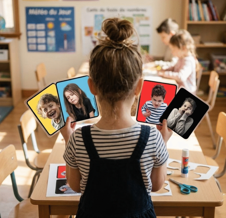 Lire la suite à propos de l’article Jeu des émotions gratuit à imprimer : une activité ludique pour apprendre à reconnaître ses émotions