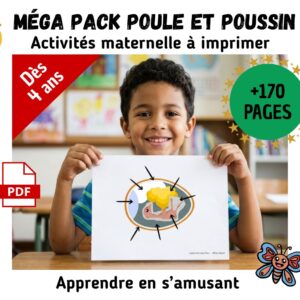 Cycle de vie de la Poule : Pack Pédagogique (GS-CP-CE1) | 178 Pages PDF