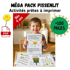 Cycle de vie du Pissenlit :  Pack Pédagogique (GS-CP-CE1) | 108 Pages PDF