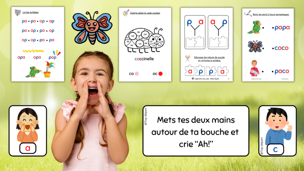 apprendre à lire avec des gestes inédits