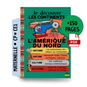 🦬 Amérique du Nord : Dossier Pédagogique Maternelle & CP | 150+ Pages PDF