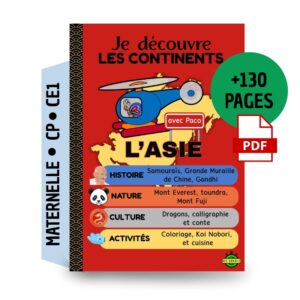 🐼 Asie : Dossier Pédagogique Maternelle & CP | 130+ Pages PDF