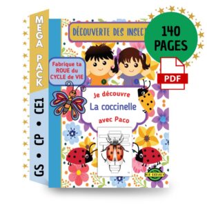 Cycle de vie de la Coccinelle : Pack Pédagogique (GS-CP-CE1) | 140 Pages PDF