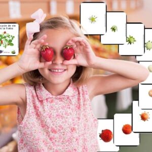 Dossier Fraise : +40 pages d’activités pédagogiques (GS, CP, CE1) à imprimer