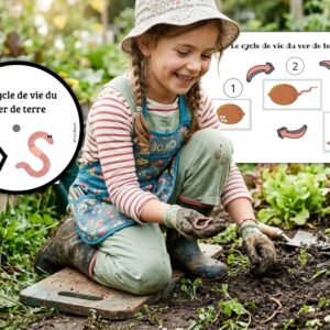 Dossier Ver de Terre : +40 pages d’activités pédagogiques (GS, CP, CE1) à imprimer