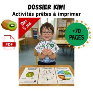 Dossier Kiwi : +70 pages d’activités pédagogiques (GS, CP, CE1) à imprimer