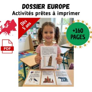 🪆 Europe : Dossier Pédagogique Maternelle & CP | 160+ Pages PDF