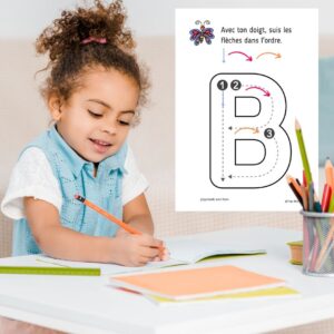 Écrire les Lettres Majuscules avec Paco – Fiches Alphabet Maternelle (GS) & CP