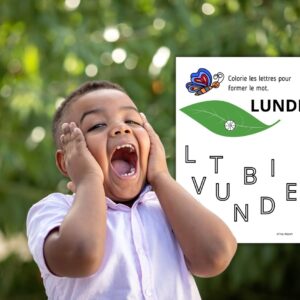 J’apprends les Jours de la Semaine avec Paco : Fichier Maternelle (PS – MS)