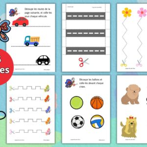 Fiches de découpage maternelle à imprimer – des activités ludiques pour développer la motricité fine