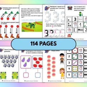 Mes premiers chiffres (1 à 5) : Méthode ludique et sensorielle avec Paco – Dès 3 ans (PS/MS/GS)