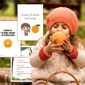 Cycle de vie de l&rsquo;Orange : Pack Pédagogique (GS-CP-CE1) | +160 Pages PDF
