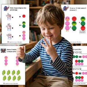Mes premiers chiffres (1 à 5) : Méthode ludique et sensorielle avec Paco – Dès 3 ans (PS/MS/GS)