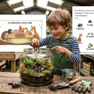 Dossier Ver de Terre : +40 pages d’activités pédagogiques (GS, CP, CE1) à imprimer