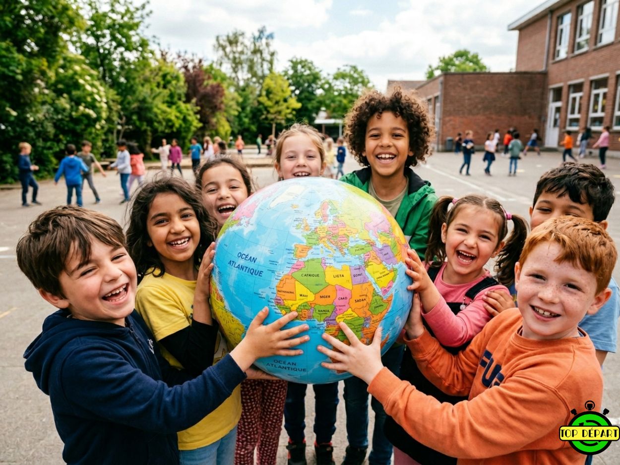 You are currently viewing Les 6 continents du monde expliqués aux enfants