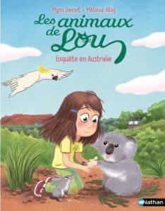 Couverture du livre Lou : enquête en Australie avec koala et cacatoès