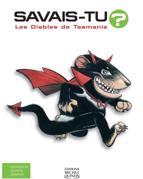 Illustration du livre Savais-tu sur les diables de Tasmanie