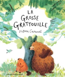 Couverture du livre jeunesse Grattouille avec un ours