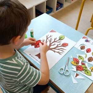 Mon cahier de découpage d’automne – 48 fiches PS MS GS