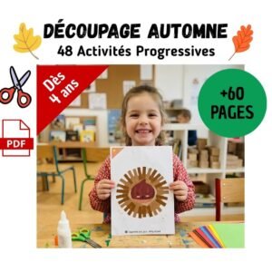 Mon cahier de découpage d’automne – 48 fiches PS MS GS