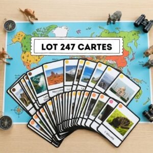 🌍 Pack Complet « Tour du Monde » – Les 6 Continents